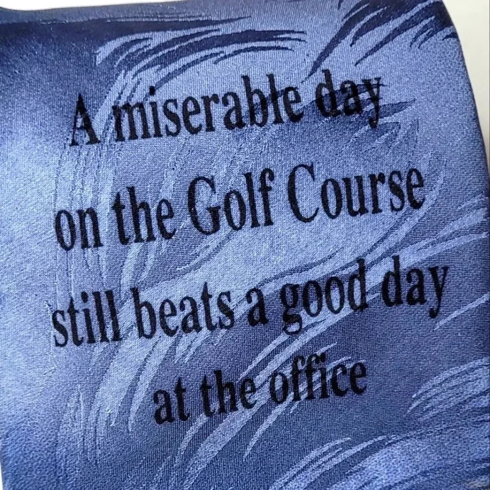 SPIKE MARKS GOLF Men's Necktie Vintage